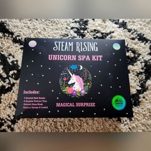🆕NIB Steam Rising Unicorn Spa Kit